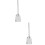 2Pcs Silver Iron Stove Ash Long Handle Multipurpose 7