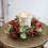 Red Fruit Wreath Aromatherapy Candlestick Decoration 4