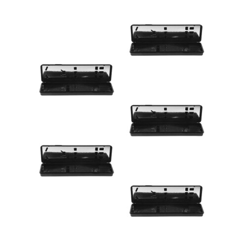 5Pcs ABS Darts Case Box Black Durable Storage for Steel Tip Darts 1