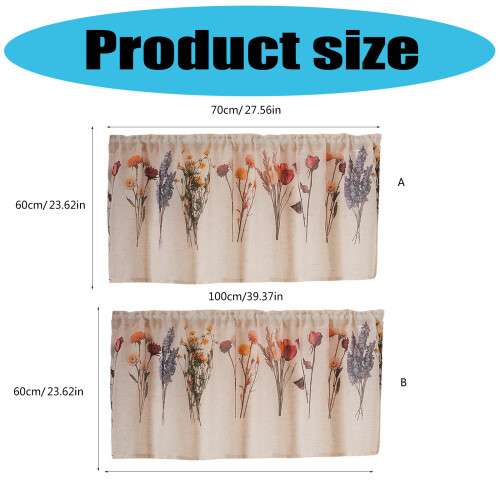 Couverture de porte en lin multifonctionnelle,-cactus 100 60cm 2