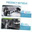Adjustable Car Phone Holder with Strong Suction Cup, 360 Rotation for Windshield and Dashboard 5