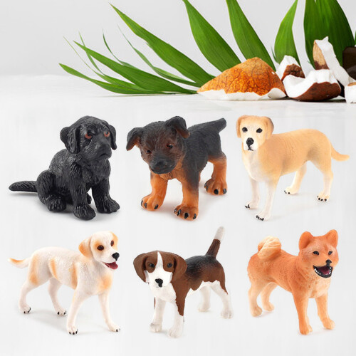 PVC-hundfigurset – 8 storlekar 2