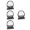 4Pcs Black Moving Sand Picture 3D Sand Art Table Decor Durable ABS 7