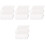 80Pcs White Kitchen Ice Scoop Flour and Food 2