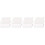 80Pcs White Kitchen Ice Scoop Flour and Food 3