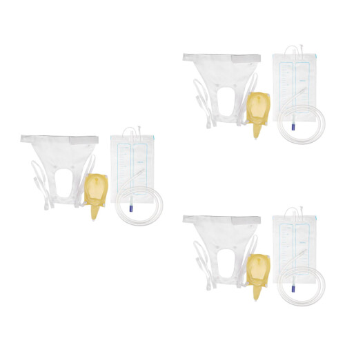 3Pcs Clear Medical Female Wearable Flexible 2