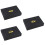 3Pièces Boîtes De Rangement Fléchettes Eva Noir Pour Usage 6