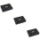 3Pièces Boîtes De Rangement Fléchettes Eva Noir Pour Usage 8