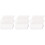 60Pcs White Kitchen Ice Scoop Food and Cereal 3