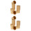 100Pcs Pe Material Khaki Paper Cups Snack Fruit 5