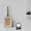 Peinture Sable Fluide Décoration Bureau 3D Noir ABS Résistant 9