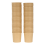 100Pcs Pe Material Khaki Paper Cups Snack Fruit 9