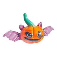 Halloween Color Glass Wolf Ghosty Pumpkin-Winged pumpkin