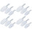 4Sets Transparent Ice Scoop Plastic Flour for Home Use 2