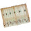 Short Curtain Polyester Cafe Curtain Sun Blocking Window-130 55 1