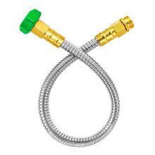 2ft Garden Hose Connector Kits With Brass Fittings And Leakproof