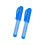 2 Pcs Fabric Marker Chalk Sewing Accessories For Tailor-Blue 1