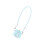 Cute Cartoon Space Doll Shoulder Bag Plastic Miniature-Blue 1