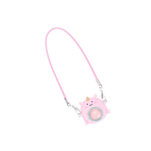Handmand Doll Bag Model Plastic DIY Doll Toy Miniature-Pink