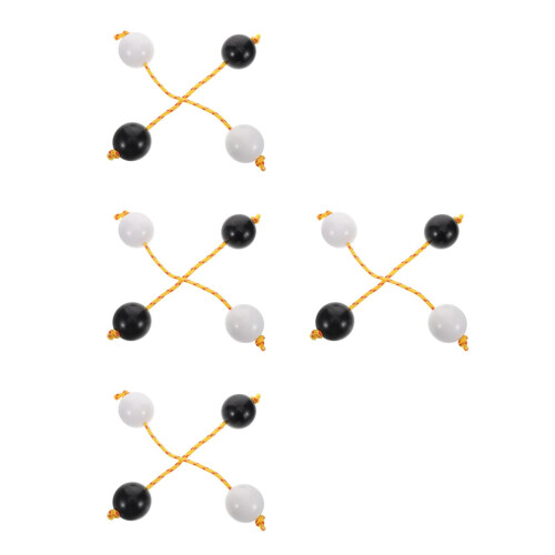 8Pairs Compact Rhythm Sand Hammer African Percussion Shaking Ball 2