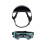 Adjustable Dog Protective Helmet and Goggles Set For-Blue 1