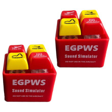 Realistic Fire Alarms Simulating-  2pcs red