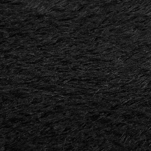 Oval dørmatte sklisikker fluffy 30x40cm 2
