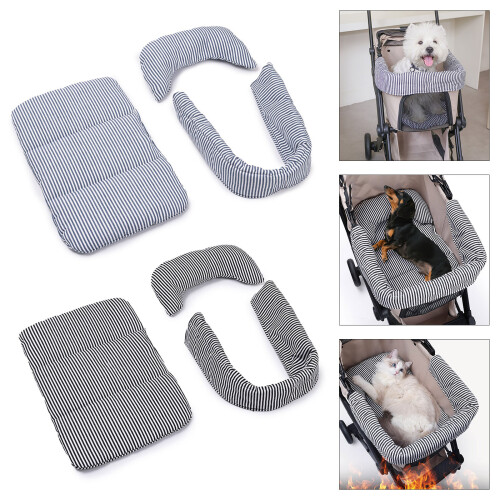 Protecteurs de poussettes pour chiens, conception-Noir 2