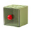 Multipurpose Teabag Display Case Portable ABS Storage Box-Green 1