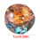 50Pcs Crushed Ice Glass Beads with Hole Easy Threading For-D 2