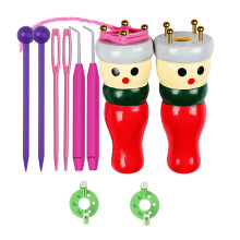 Wooden Knitting Doll with Needle French Knitting Doll-C3 model