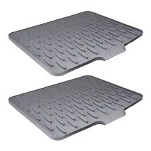 Nonslip Countertops Drain Pad Heat Resistant Silicone For-small