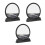 3Pcs Black Flowing Sand Art Picture Creative 3D Sandscape Decor 6