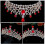 Tiara infantil de metal com cristais para cabelo. 4