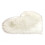 Plush Heart-Shaped Non-Slip Area Rug White 2