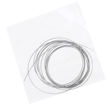 Professional Beading Cord 0.3mmX1meter Flexible-Steel color