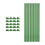 Flexible Gardening Stakes Bendable Plant Support Bracket-Green 1