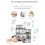 Wireless Call Device for Elderly People, Personal Alarm, Remote Control Doorbell Watch White 2