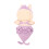 Crochet Doll Clothes Supplies  Handmade-Purple fishtail skir 1