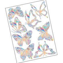 Prisms Window Decal PVC Antis-Collision Sticker Bird-Butterfly
