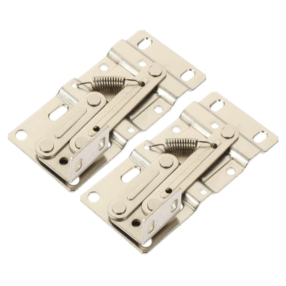 Cabinet Tip Out Hinge 2Pcs 45 Degree Sink Front Tray Hinge With Durable Iron Build And Smooth Scissor Motion 9330225799337