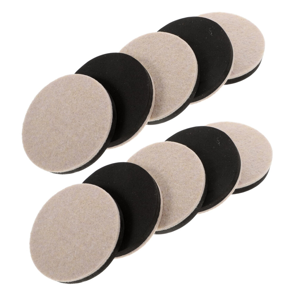 10Pcs Felt Furniture Pads For Hardwood Floors Non Slip Anti Scratch Chair Leg Protectors 9310869804260