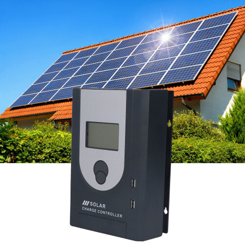 40A MPPT Solar Charge Controller with Bluetooth for 12V 24V Lithium Battery Solar Panel Regulator 2
