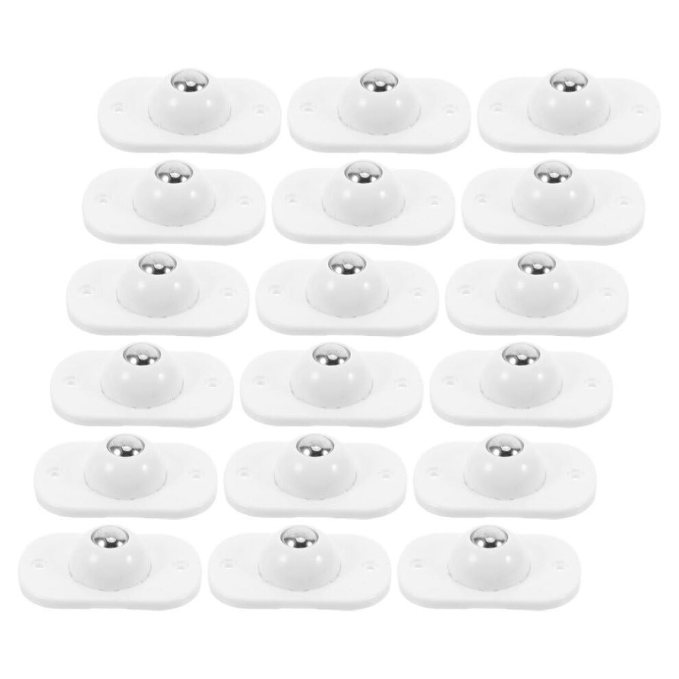 32Pcs Self Adhesive Caster Wheels For Furniture, 360 Swivel Mini Rollers For Storage Boxes And Appliances 9310869804291