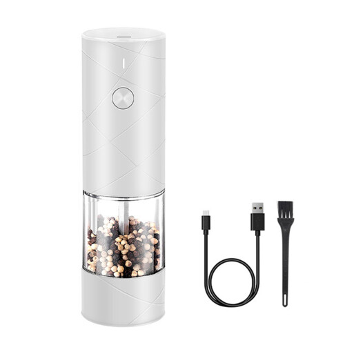 Rechargeable Cordless Grinding Machine For Coffee Bean-White