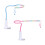 Bird Perch Stand,Bird Training Tabletop Platform Bird-Blue 2