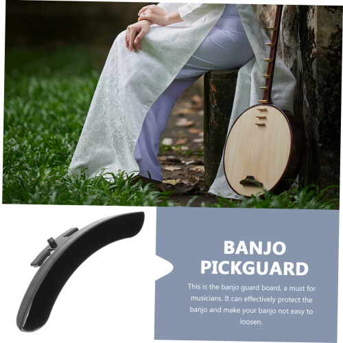 Metal Banjo Armrest Durable Replacement with Ergonomic Support and Banjo Rim Protection 2