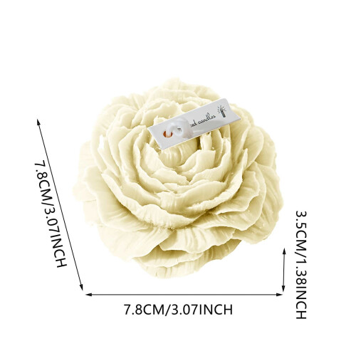 Peony Soy Duftlys til Afslapning 12oz 1