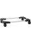 Adjustable PC Tower Stand with Wheels, Durable Steel Frame, Under Desk Rolling CPU Holder Black 1