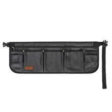 Pochettes à Outils pour Homme, Ceinture Utilitaire, Sac à Outils D'Électricien, Pochette à Outils de Jardinage en Toile avec 13 Poches, Noir.